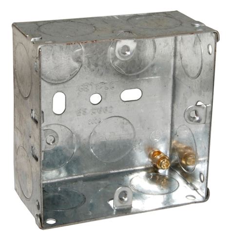 26 inch metal socket box|metal single gang back box.